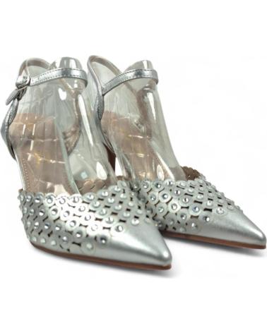 TIMBOS SANDALIA TACON FIESTA MUJER PLATA 131823 PLATEADO