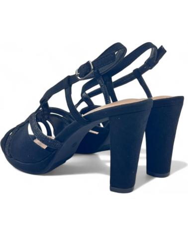 TIMBOS SANDALIA TACON FIESTA MUJER 131816 NEGRO