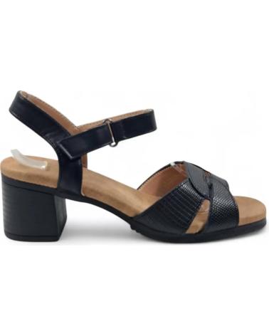 TIMBOS SANDALIA TACON VESTIR DE MUJER 131692 NEGRO