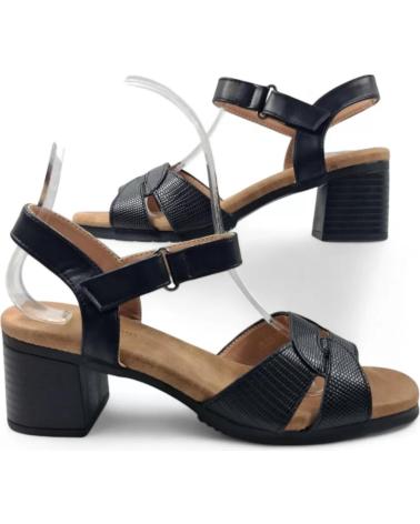 TIMBOS SANDALIA TACON VESTIR DE MUJER 131692 NEGRO