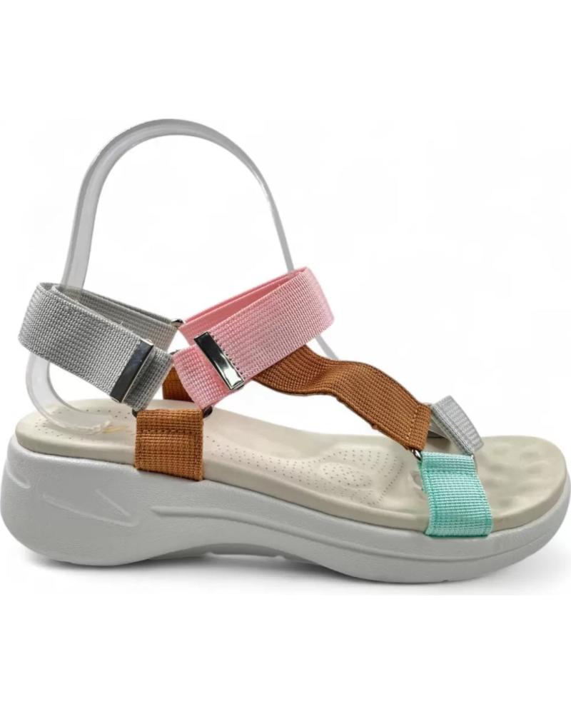 TIMBOS SANDALIA COMODA DE MUJER 131651 GRIS