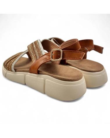TIMBOS SANDALIA CUNA COMODA DE MUJER CAMEL 131633 MARRóN