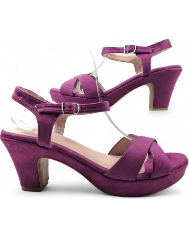 TIMBOS SANDALIA TACON PLATAFORMA VESTIR MUJER BUGANVILLA 131614 VARIOS COLORES