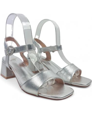 TIMBOS SANDALIA TACON FIESTA DE MUJER 131607 PLATEADO
