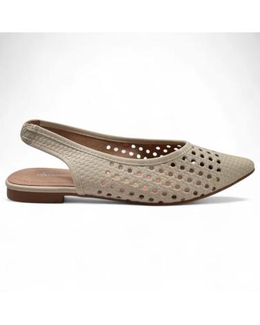 TIMBOS TACON DESTALONADO VESTIR MUJER 131572 BEIGE