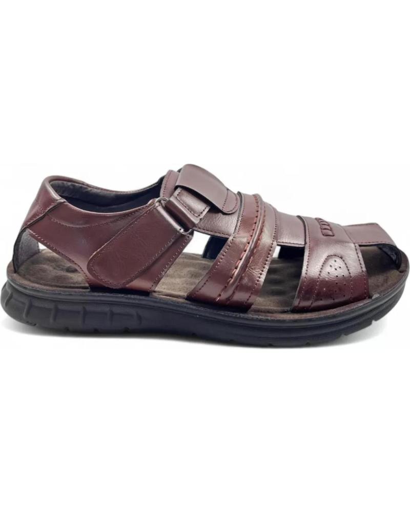 TIMBOS SANDALIA CERRADA DE HOMBRE MARRON 131561 MARRóN