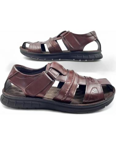 TIMBOS SANDALIA CERRADA DE HOMBRE MARRON 131561 MARRóN
