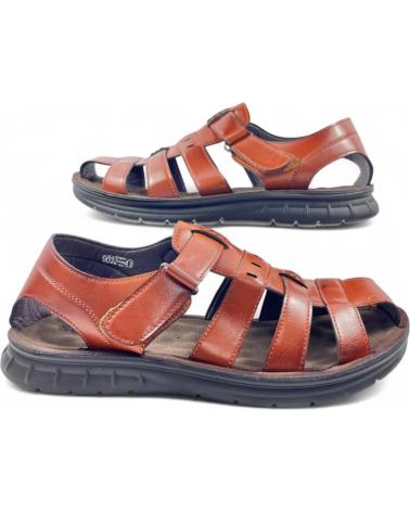 TIMBOS SANDALIA CERRADA DE HOMBRE CAMEL 131557 MARRóN