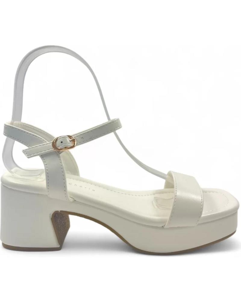 TIMBOS SANDALIA TACON NOVIA 131549 BLANCO