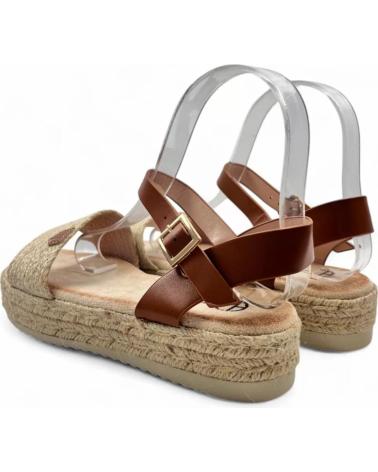 TIMBOS FLACHE ESPARTO-SANDALE BEIGE MODELL 131537 BEIGE
