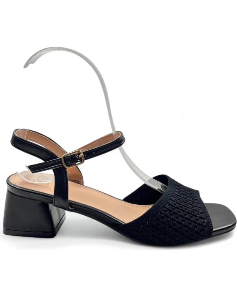 TIMBOS SANDALIA TACON VESTIR DE MUJER 131460 NEGRO