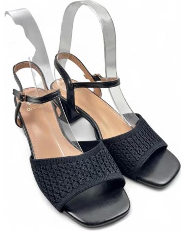 TIMBOS SANDALIA TACON VESTIR DE MUJER 131460 NEGRO