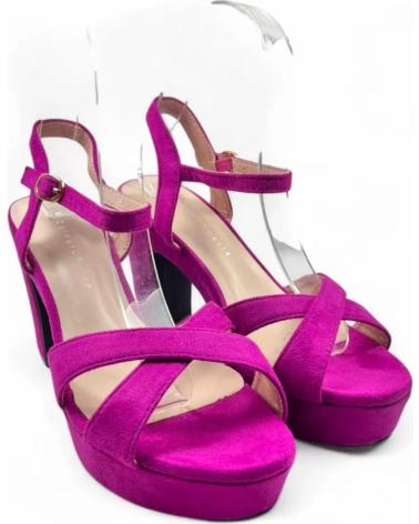 TIMBOS SANDALIA TACON PLATAFORMA VESTIR DE MUJER BUGANVILLA 131424 VARIOS COLORES