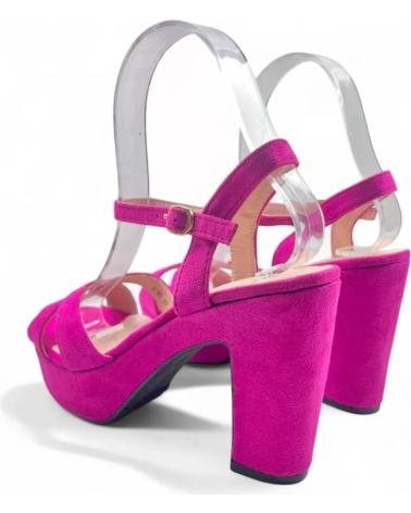 TIMBOS SANDALIA TACON PLATAFORMA VESTIR DE MUJER BUGANVILLA 131424 VARIOS COLORES