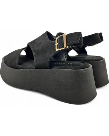 TIMBOS SANDALIA PLATAFORMA MUJER 131412 NEGRO