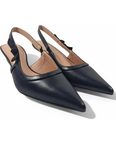 TIMBOS SANDALIA TACON DESTALONADO MUJER 131100 NEGRO