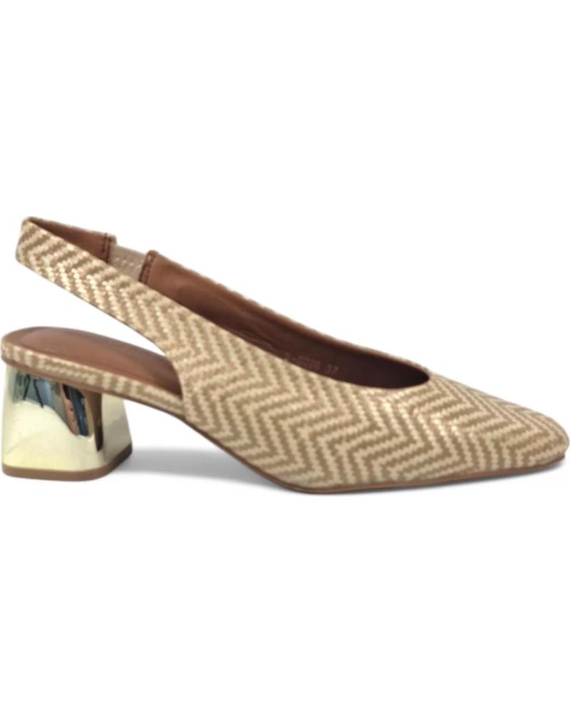 TIMBOS TACON DESTALONADO MUJER 131094 BEIGE