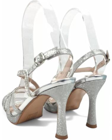 TIMBOS SANDALIA TACON FIESTA MUJER PLATA 131083 PLATEADO