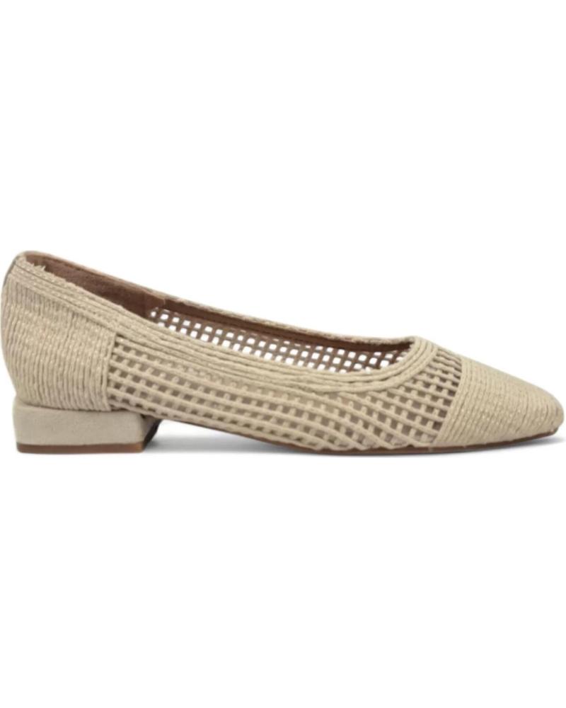 TIMBOS MANOLETINA PLANA DE MUJER 131077 BEIGE