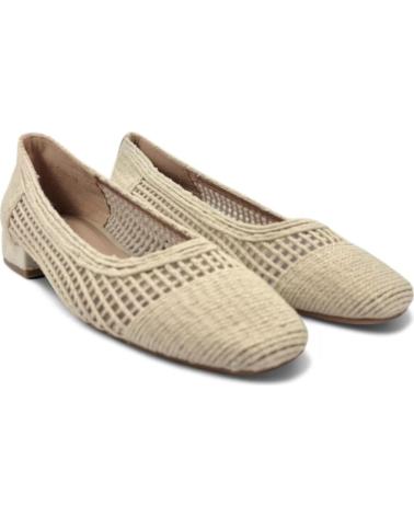 TIMBOS MANOLETINA PLANA DE MUJER 131077 BEIGE