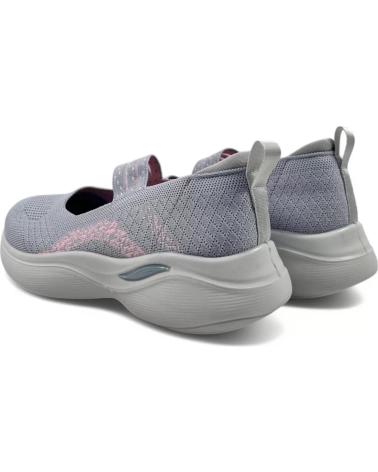 TIMBOS MERCEDES DEPORTIVAS ELASTICO DE MUJER 131051 GRIS