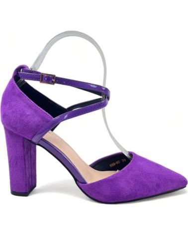 Sandalen für Damen TIMBOS SANDALIA TACON VESTIR MUJER LILA 131023 MORADO