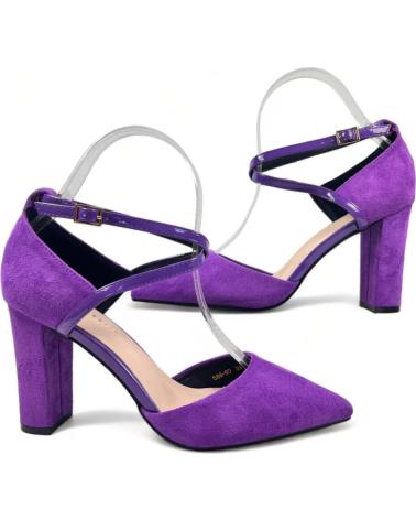 Sandalen für Damen TIMBOS SANDALIA TACON VESTIR MUJER LILA 131023 MORADO