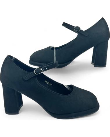 TIMBOS SALON TACON VESTIR MUJER 130409 NEGRO
