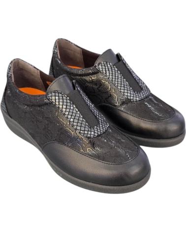 D`CUTILLAS ZAPATOS PARA MUJER DOCTOR CUTILLAS 43533 ESTAMPADO NEGRO