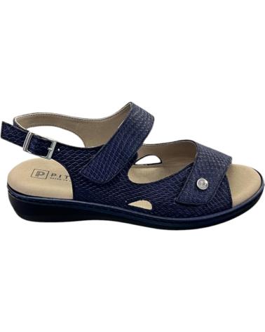 PITILLOS SANDALIAS PLANAS VELCRO ANCHO ESPECIAL 10300 MARINO VARIOS COLORES
