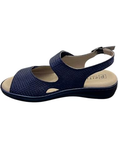 PITILLOS SANDALIAS PLANAS VELCRO ANCHO ESPECIAL 10300 MARINO VARIOS COLORES