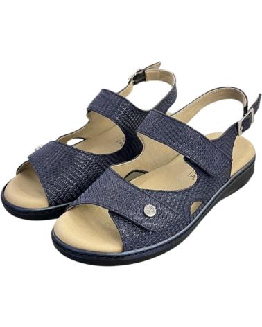 PITILLOS SANDALIAS PLANAS VELCRO ANCHO ESPECIAL 10300 MARINO VARIOS COLORES