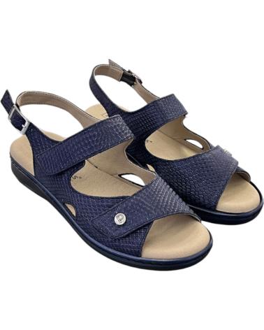 PITILLOS SANDALIAS PLANAS VELCRO ANCHO ESPECIAL 10300 MARINO VARIOS COLORES