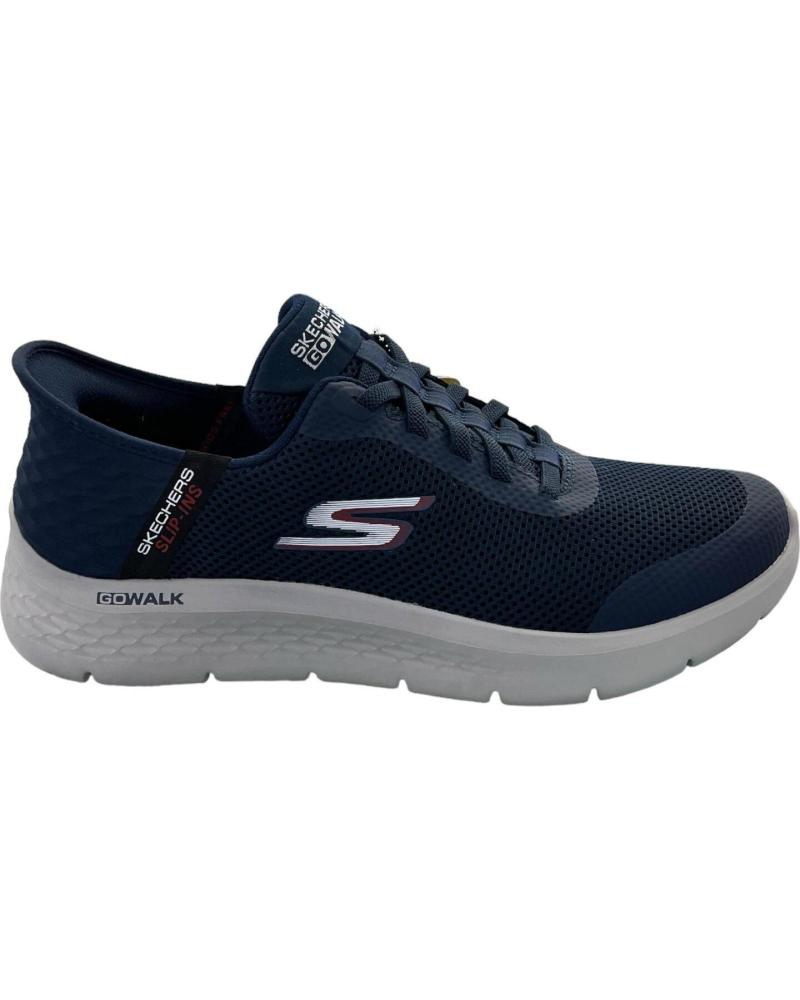 SKECHERS SLIP-INS GO WALK FLEX-HANDS UP NAVY 216324-NVY VARIOS COLORES