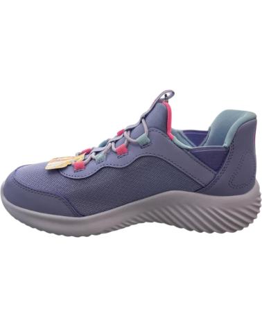 Sneaker De Niña SKECHERS DEPORTIVAS SLIP-IN DE MUJER BOUNDER  MORADO