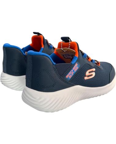 SKECHERS ZAPATILLAS DEPORTIVAS NINO 403822L NVBL AZUL