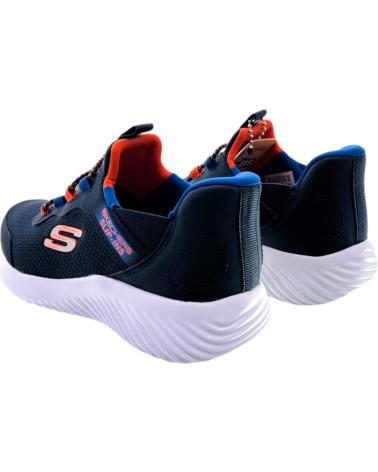SKECHERS ZAPATILLAS DEPORTIVAS NINO 403822L NVBL AZUL
