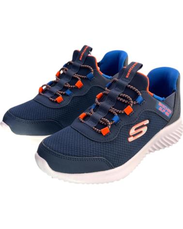 SKECHERS ZAPATILLAS DEPORTIVAS NINO 403822L NVBL AZUL