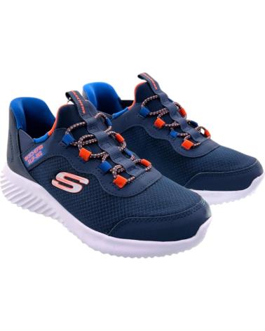 SKECHERS ZAPATILLAS DEPORTIVAS NINO 403822L NVBL AZUL