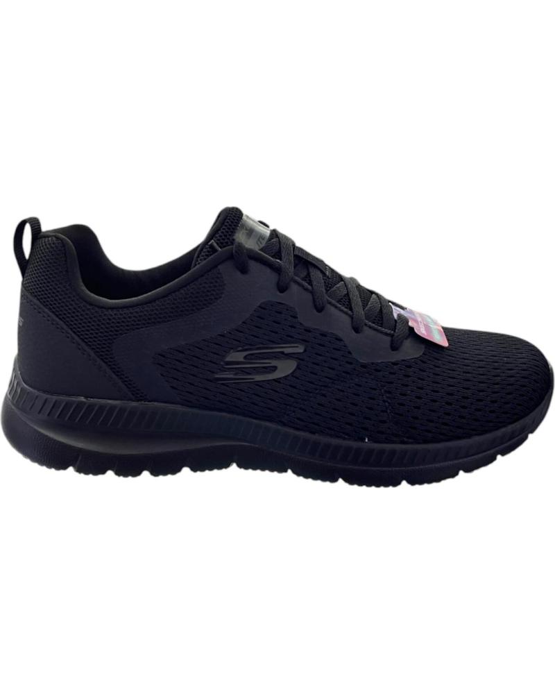SKECHERS ZAPATILLA BOUNTIFUL QUICK PA 12607 BBK NEGRO