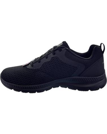SKECHERS BOUNTIFUL QUICK PATH 12607 BBK ZAPATILLAS NEGRAS NEGRO