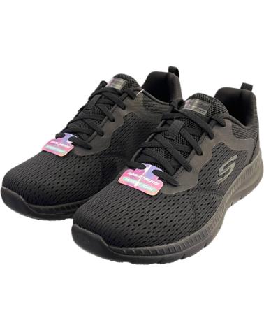 SKECHERS BOUNTIFUL QUICK PATH 12607 BBK ZAPATILLAS NEGRAS NEGRO