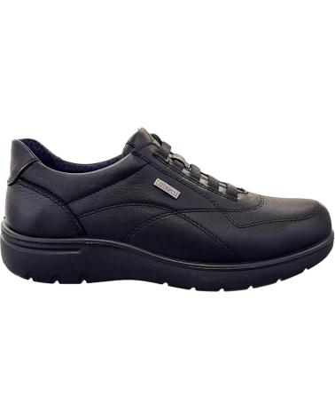 LUISETTI SCHWARZE NAPPA-LEDERSCHUHE MIT ELASTISCHEN SCHNÜRSENKELN MODELL 31018NA VARIOS COLORES