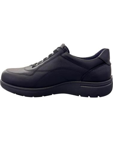 LUISETTI SCHWARZE NAPPA-LEDERSCHUHE MIT ELASTISCHEN SCHNÜRSENKELN MODELL 31018NA VARIOS COLORES