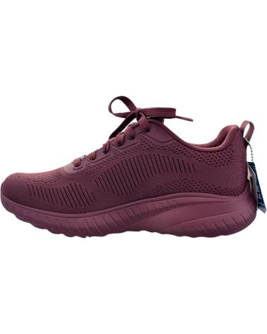 ZAPATILLAS SKECHERS BOBS SQUAD CHAOS - FACE OFF 117209 PLUM MALVA MALVA