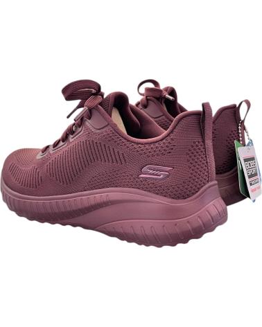 ZAPATILLAS SKECHERS BOBS SQUAD CHAOS - FACE OFF 117209 PLUM MALVA MALVA