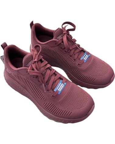 ZAPATILLAS SKECHERS BOBS SQUAD CHAOS - FACE OFF 117209 PLUM MALVA MALVA
