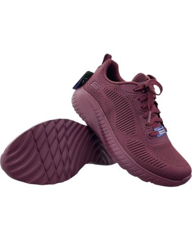 ZAPATILLAS SKECHERS BOBS SQUAD CHAOS - FACE OFF 117209 PLUM MALVA MALVA