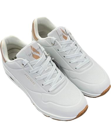 SKECHERS ZAPATILLAS DEPORTIVAS MUJER UNO-GOLDEN AIR 177094 WHT BLANCO