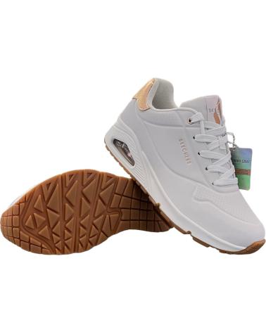 SKECHERS ZAPATILLAS DEPORTIVAS MUJER UNO-GOLDEN AIR 177094 WHT BLANCO
